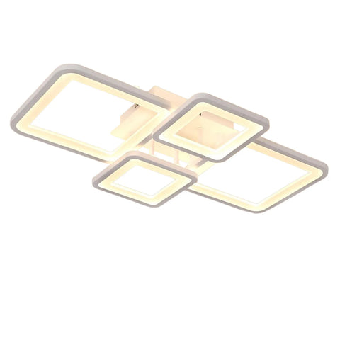 Modern LED Ceiling Light,54W Dimmable Ceiling Light with Remote Control Ceiling Lamp for Living Room Kitchen