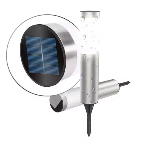 Solar Outdoor Waterproof Garden Path Lights (Warm White)