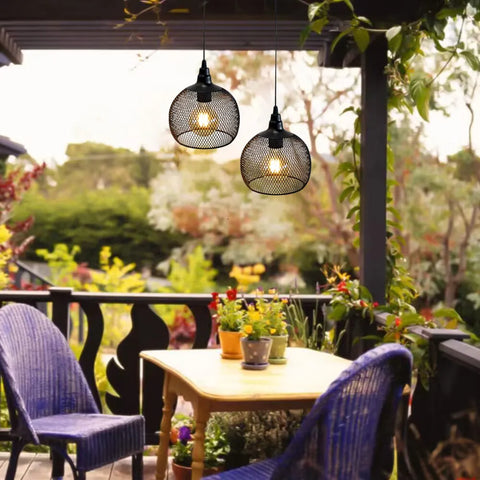New Design Battery Powered Portable Mobile Pendant Light For Bedroom Dining Room Patio Metal Hanging Light With Timer Function