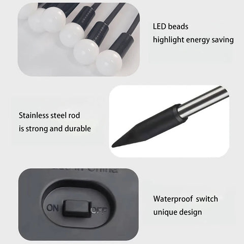 Hanging Garden Lights Solar