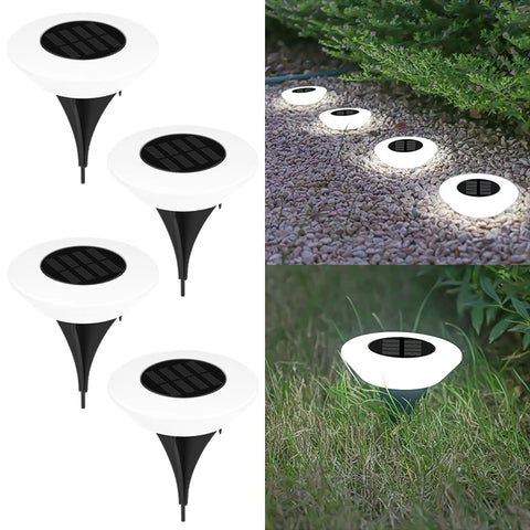 (4 Pack) Solar Decking Lights | Upgraded 14LEDs