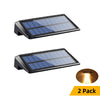 (2 Pack) Solar Wall Lights Solar Fence Lights Outdoor Waterproof Solar Deck Lights for Post Yard Pathway