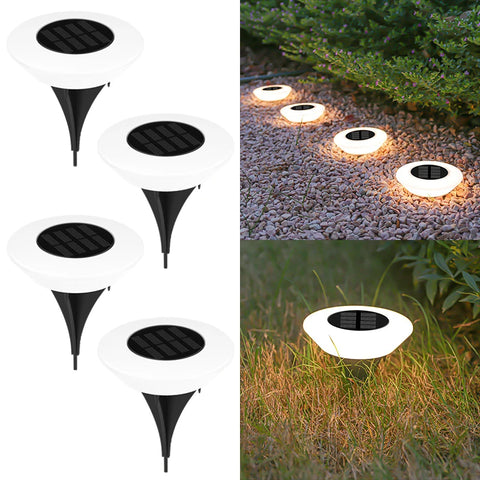 (4 Pack) Solar Decking Lights | Upgraded 14LEDs