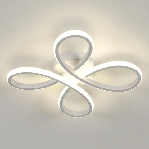 Modern LED Ceiling Light, 30W 3400LM Ceiling Lamp, LED Ceiling Light Fixture for Bedroom Living Room, Dining Room Kitchen