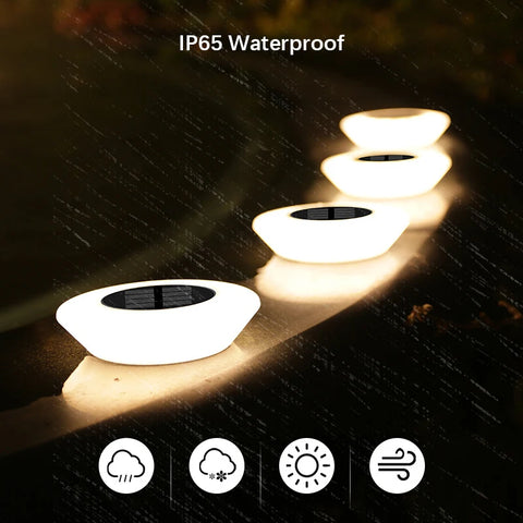 (4 Pack) Solar Decking Lights | Upgraded 14LEDs