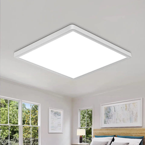 LED Ceiling Light,Ceiling Light Fixture 24W 2700LM IP45 Waterproof Bathroom Ceiling Light,Ceiling Lamp 6500K for Bedroom