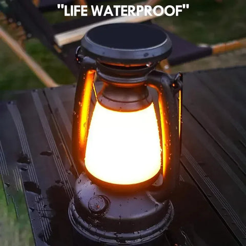 Solar and USB Camping Light - 3 Modes