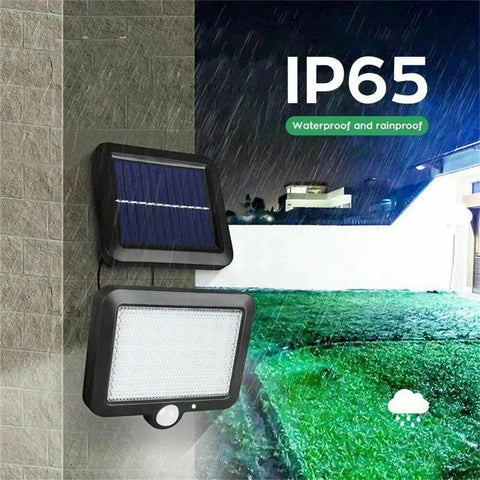 Waterproof Motion Sensor Garden Street Lighting Solar Wall Light