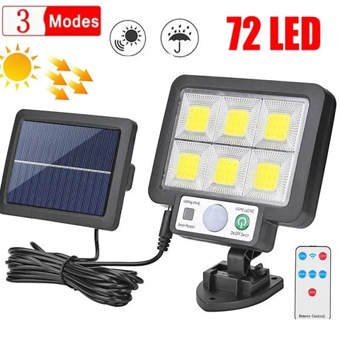 Waterproof Motion Sensor Garden Street Lighting Solar Wall Light