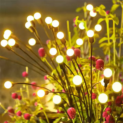 Waterproof Flickering Solar Swaying Garden Path Hanging Lights (10 LED)