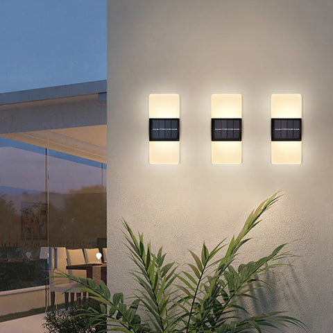 Solar Outdoor Up And Down Lights