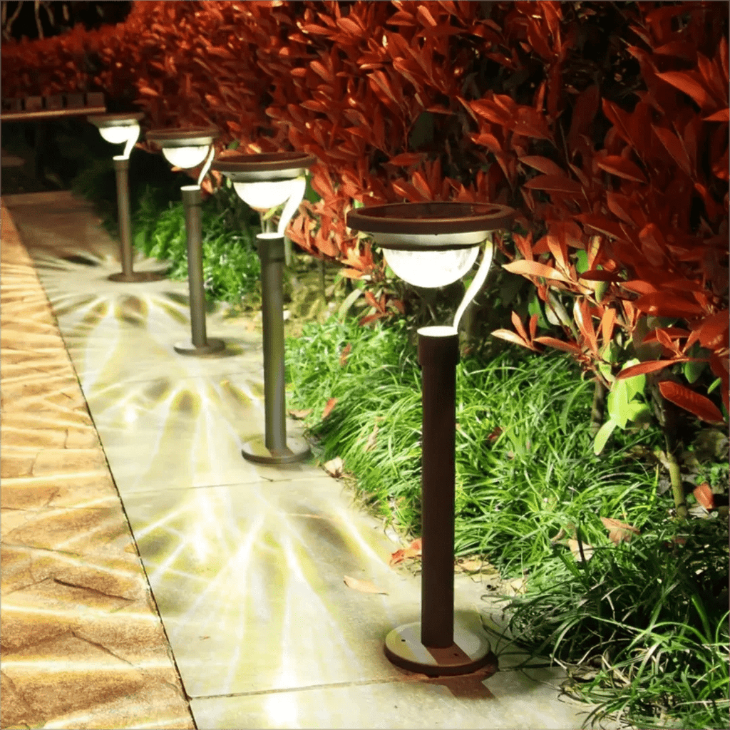 Waterproof Solar Garden Japanese Lights, Globes, Stake Lights