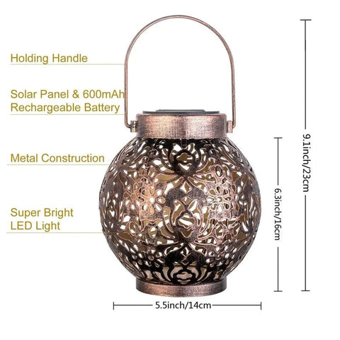 moroccan lantern solar
