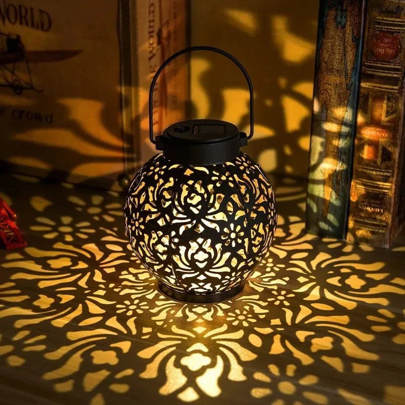 moroccan lantern solar lights