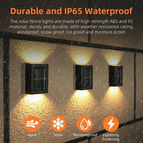 solar outdoor lights with sensor