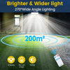 solar motion sensor light waterproof