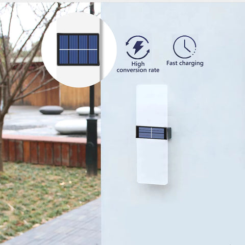 solar outdoor wall lights