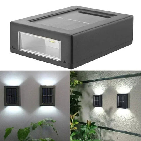 solar outdoor wall lights with sensor