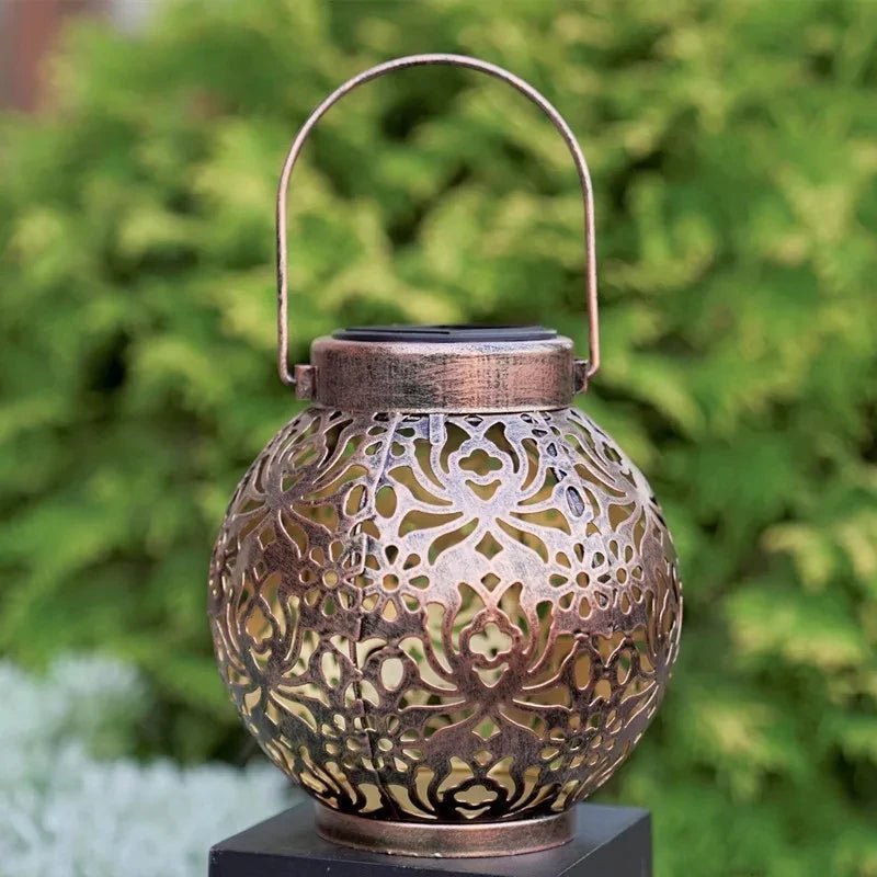 solar powered garden lantern lights