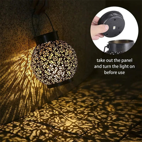 solar powered lanterns outdoor