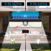 190 LED Outdoor PIR Motion Sensor Solar Security Wall Lights | Waterproof Garden Wall Lamps - Solightify