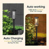 (4 Pack) Waterproof Garden Solar Sensor Powered Square Shape Lights - Solightify