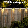 (4 Pack) Waterproof Solar Decking Lights | Garden Path Lights for Winter - Solightify