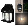 (4 Pack)Waterproof Solar Power Motion Sensor Security Lights | Outdoor Garden PIR Motion Sensor Wall Lamps - Solightify