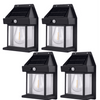 (4 Pack)Waterproof Solar Power Motion Sensor Security Lights | Outdoor Garden PIR Motion Sensor Wall Lamps - Solightify