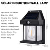 (4 Pack)Waterproof Solar Power Motion Sensor Security Lights | Outdoor Garden PIR Motion Sensor Wall Lamps - Solightify