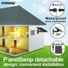 Solar Pendant Lights Indoor and Outdoor Super Bright IP65 Waterproof Solar Shed Lights for Bedroom Living Room Garden Garage