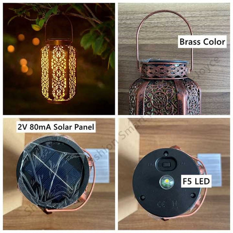 decorative outdoor solar lanterns
