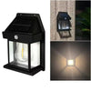 (4 pack)Waterproof Solar Power Motion Sensor Security Lights | Outdoor Garden PIR Motion Sensor Wall Lamps