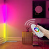 LUVODI RGB LED Floor Corner Lamp Mood Night Light Holiday Party Streaming Gaming Decor