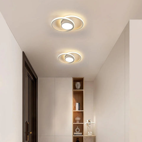 LED Ceiling Light,Round Ceiling Lamp 42W 4800LM,Modern Ceiling Light Fixture for Hallway Bedroom Bathroom Kitchen Living Room