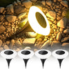 (4 Pack) Solar Decking Lights | Upgraded 14LEDs