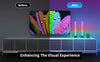 RGB LED Desktop Floor Lamp Light Bars Night Light Music Rhythm Atmosphere Lights Backlight for Gaming TV Room Decoration Lamp