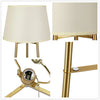 LUVODI Modern Tripod LED Floor Lamp with 3 Tiered Shelves Storage Standing Corner Lamps