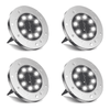 solar garden light ground lights deck lights outdoor waterproof 