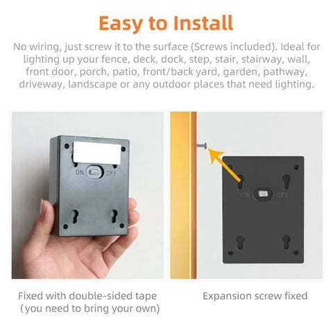 Solar Outdoor Up And Down Lights
