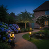 (4 Pack) Waterproof Garden Solar Sensor Powered Square Shape Lights