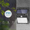 LumaSafe Outdoor Motion Sensor Solar Security Light - Solightify