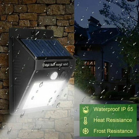 LumaSafe Outdoor Motion Sensor Solar Security Light - Solightify