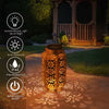 Moroccan Solar Powered Retro Outdoor Hanging Lantern Waterproof Light for Garden and Patio (1 Pack) - Solightify