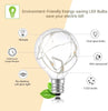 Solar and USB Festoon Outdoor Lights 30 G40 Bulbs (11.7m) - Solightify