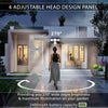Solar Motion Sensor Security Lights 231 LED Outdoor Waterproof 2 Pack - Solightify