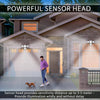Solar Motion Sensor Security Lights 231 LED Outdoor Waterproof 2 Pack - Solightify
