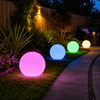 LED Sphere Mood Light – 16 Colours, 4 Modes, Solar & USB, Remote Control