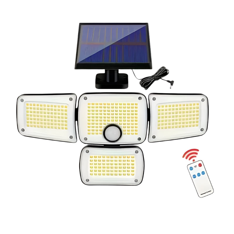 solar motion sensor lights waterproof 